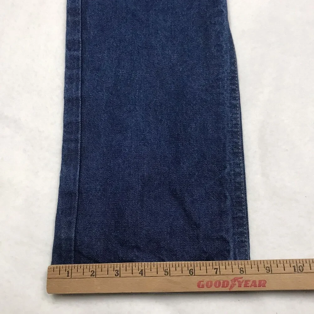 WRANGLER 13MWZ Cowboy Cut Jean Men 33x34 Dark Wash Rodeo Western Mexico
